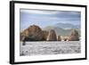 Rocks in the Sea, Cabo San Lucas, Mexico-George Oze-Framed Photographic Print