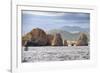 Rocks in the Sea, Cabo San Lucas, Mexico-George Oze-Framed Photographic Print