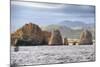 Rocks in the Sea, Cabo San Lucas, Mexico-George Oze-Mounted Photographic Print