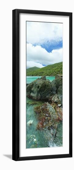 Rocks in the Sea, Jumbie Bay, St John, Us Virgin Islands-null-Framed Photographic Print