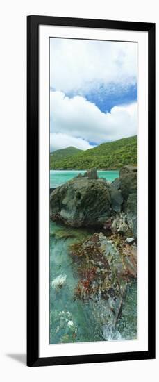 Rocks in the Sea, Jumbie Bay, St John, Us Virgin Islands-null-Framed Photographic Print