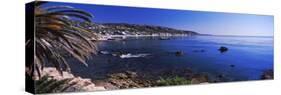 Rocks in the sea, Laguna Beach, Orange County, California, USA-null-Stretched Canvas