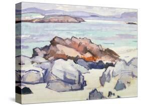 Rocks, Iona-Samuel John Peploe-Stretched Canvas