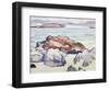 Rocks, Iona-Samuel John Peploe-Framed Giclee Print