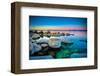 Rocks Lake Tahoe Sierra Nevada-null-Framed Premium Giclee Print