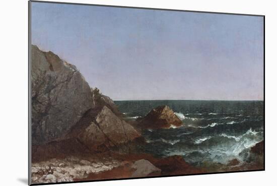 Rocks Near Newport-Thomas Birch-Mounted Giclee Print