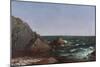 Rocks Near Newport-Thomas Birch-Mounted Giclee Print