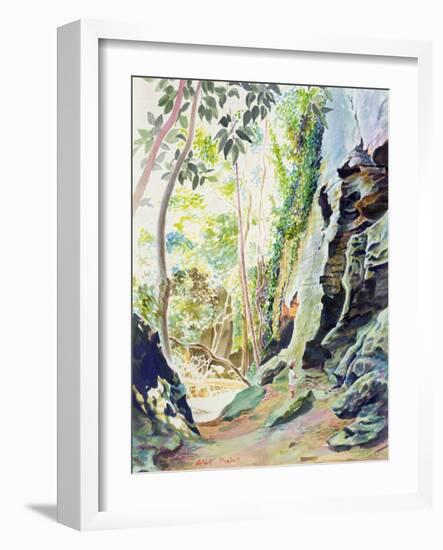 Rocks Near Nowra, N.S.W. Australia-Robert Tyndall-Framed Giclee Print