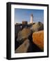 Rocks near Peggy's Cove Light-Ron Watts-Framed Photographic Print