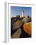 Rocks near Peggy's Cove Light-Ron Watts-Framed Photographic Print