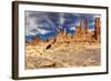 Rocks of Sahara Desert, Tassili N'ajjer, Algeria-DmitryP-Framed Photographic Print