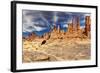 Rocks of Sahara Desert, Tassili N'ajjer, Algeria-DmitryP-Framed Photographic Print