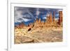 Rocks of Sahara Desert, Tassili N'ajjer, Algeria-DmitryP-Framed Photographic Print