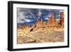 Rocks of Sahara Desert, Tassili N'ajjer, Algeria-DmitryP-Framed Photographic Print