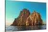 Rocks Off Coast of Island Capri, Italy Italy-null-Stretched Canvas