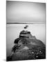 Rocks on a Shore Leading into the Sea-Cristina Carra Caso-Mounted Photographic Print