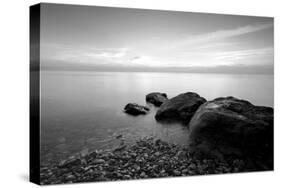 Rocks on Beach-PhotoINC-Stretched Canvas