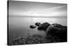 Rocks on Beach-PhotoINC-Stretched Canvas