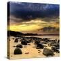 Rocks on Beach-null-Stretched Canvas