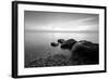 Rocks on Beach-PhotoINC-Framed Photographic Print