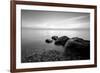 Rocks on Beach-PhotoINC-Framed Photographic Print