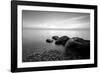 Rocks on Beach-PhotoINC-Framed Photographic Print