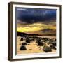 Rocks on Beach-null-Framed Photographic Print