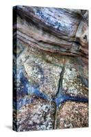 Rocks on Shore-Mark Sunderland-Stretched Canvas