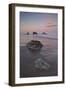 Rocks on the Beach at Dawn, Bandon Beach, Oregon, United States of America, North America-James Hager-Framed Photographic Print