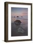 Rocks on the Beach at Dawn, Bandon Beach, Oregon, United States of America, North America-James Hager-Framed Photographic Print