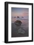 Rocks on the Beach at Dawn, Bandon Beach, Oregon, United States of America, North America-James Hager-Framed Photographic Print