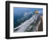 Rocks on the beach, Cannon Beach, Oregon, USA-Panoramic Images-Framed Photographic Print