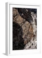 Rocks on the beach, Cap de Creus, Costa Brava, Catalonia, Spain-Peter Kreil-Framed Photographic Print