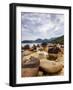 Rocks on the Cepilho Beach, Trinidade, Paraty Zone, State of Rio de Janeiro, Brazil, South America-Karol Kozlowski-Framed Photographic Print