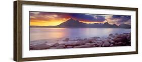 Rocks on the Coast, Elgol, Loch Scavaig, Isle of Skye, Scotland-null-Framed Photographic Print