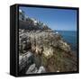Rocks on the Northern Coast near the Village-Massimo Borchi-Framed Stretched Canvas