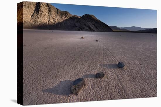 Rocks on the Racetrack Death Valley-Steve Gadomski-Stretched Canvas