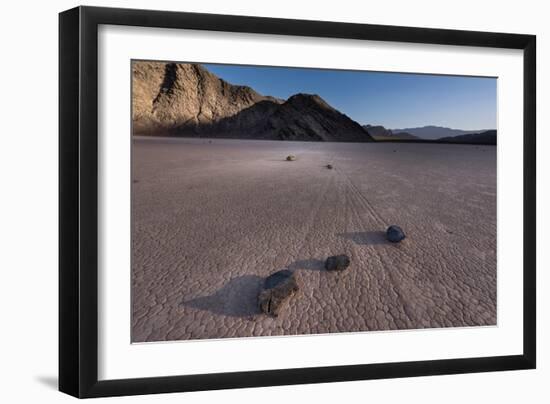 Rocks on the Racetrack Death Valley-Steve Gadomski-Framed Photographic Print