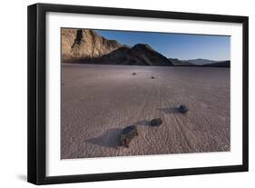 Rocks on the Racetrack Death Valley-Steve Gadomski-Framed Photographic Print