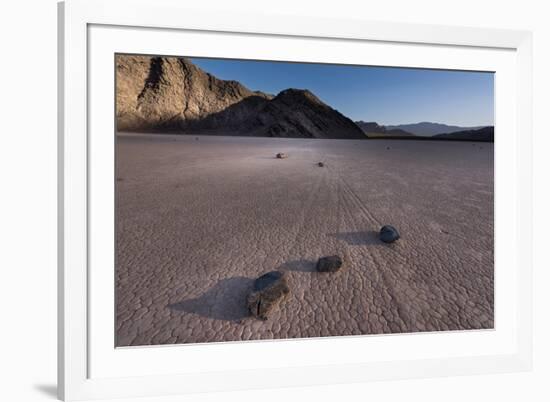 Rocks on the Racetrack Death Valley-Steve Gadomski-Framed Photographic Print