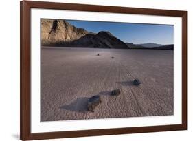 Rocks on the Racetrack Death Valley-Steve Gadomski-Framed Photographic Print