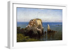 Rocks on the Sonoma Coast, California-Robert Swain Gifford-Framed Giclee Print