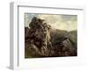 Rocks (Puerto De Pajares), Ca. 1874-Carlos de Haes-Framed Giclee Print