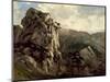 Rocks (Puerto De Pajares), Ca. 1874-Carlos de Haes-Mounted Giclee Print