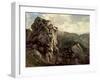 Rocks (Puerto De Pajares), Ca. 1874-Carlos de Haes-Framed Giclee Print