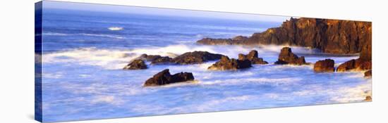 Rocks, Water, Ocean, Baja, California, Mexico-null-Stretched Canvas