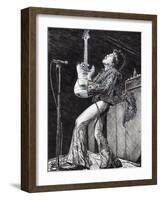 Rockstar, 2009-Vincent Alexander Booth-Framed Premium Giclee Print