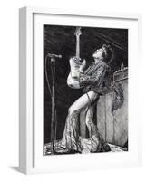 Rockstar, 2009-Vincent Alexander Booth-Framed Premium Giclee Print