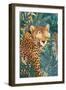 Rockstar cheetah in the jungle-Sarah Manovski-Framed Giclee Print
