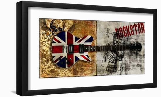 Rockstar-Steven Hill-Framed Art Print